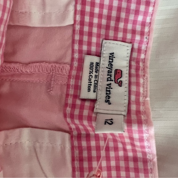 NWT Vineyard Vines size 12 perfectly pink cotton shorts - Picture 3 of 5